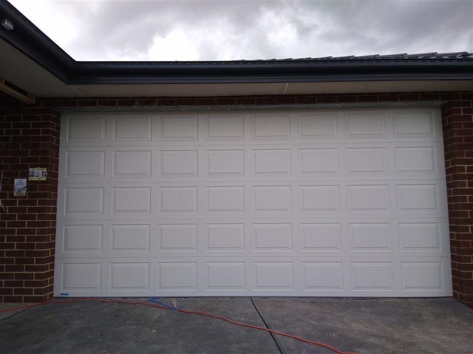 Surfmist Oxford panel door