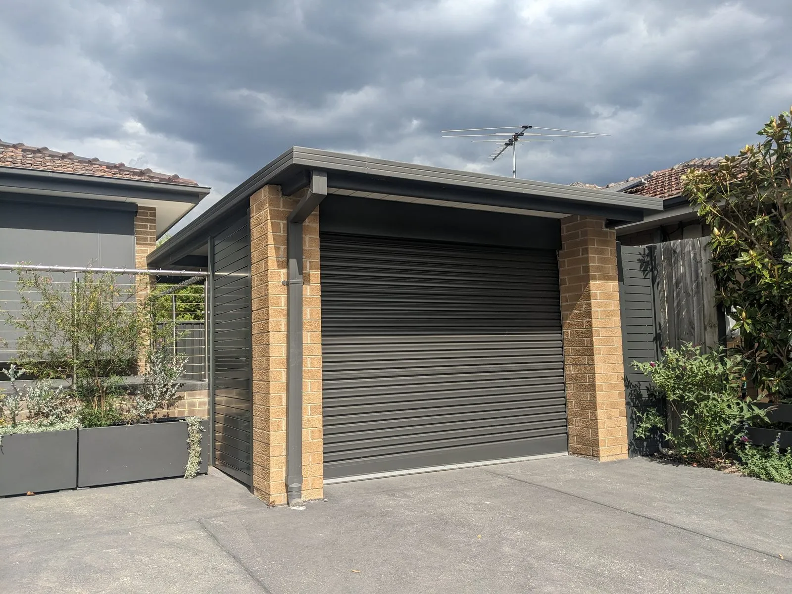 Monument roller door carport conversion, Bundoora